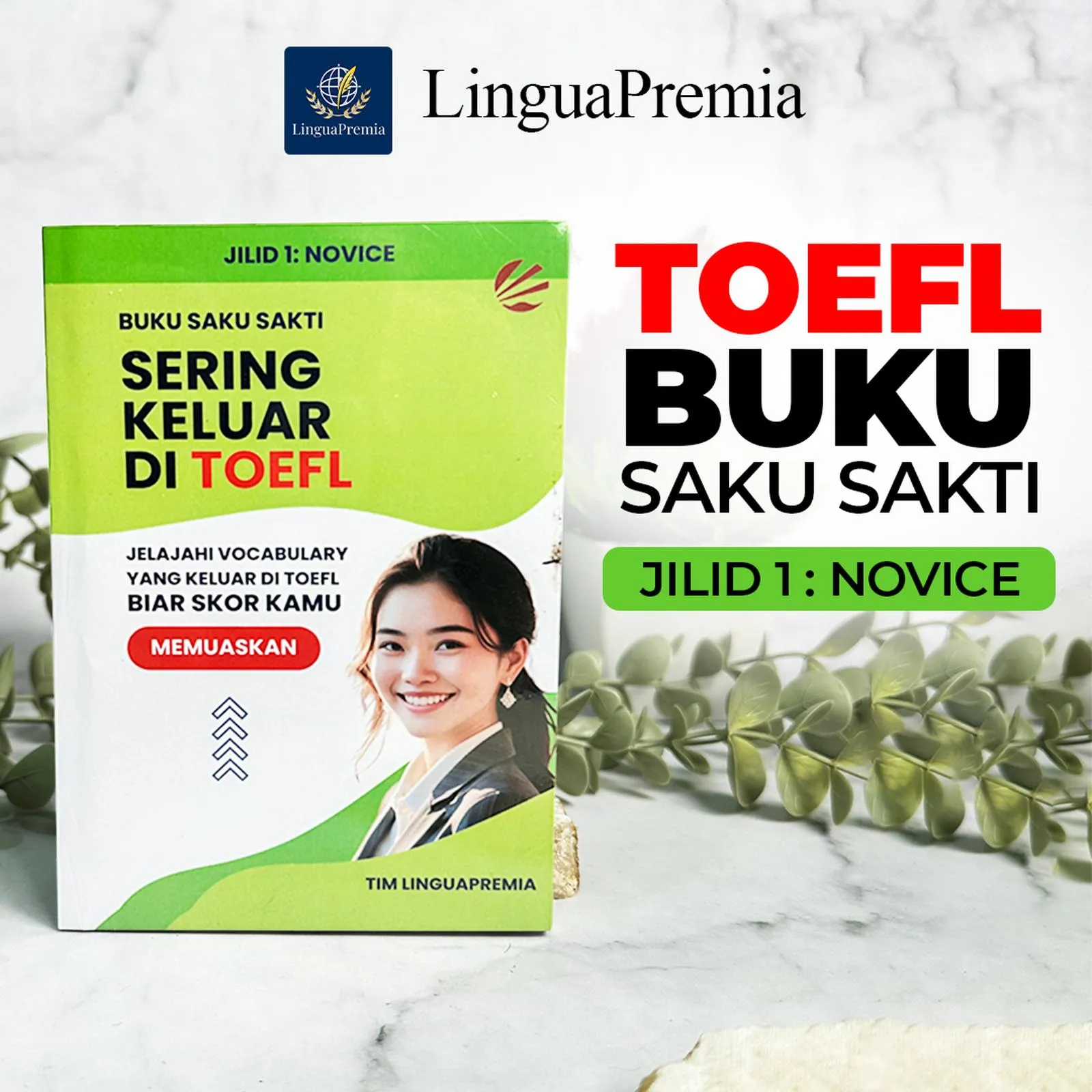 Buku TOEFL Vocabulary Pemula Jilid 1 | Kosakata TOEFL Dasar