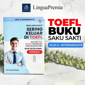 Buku TOEFL Vocabulary Intermediate Jilid 2 | Kosakata TOEFL Level Menengah