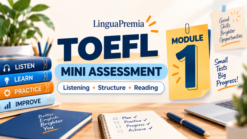 LinguaPremia Mini Assessment 1